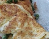 Foto del paso 1 de la receta: Omelette de arvejas con queso 