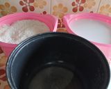Foto langkah ke 5 dari resep Nasi Bakar/ Nasi Bakar Ayam Kemangi Masak Magicom.