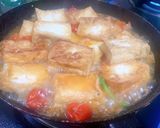 Hình bước làm 1 của món Đậu phụ sốt cà chua