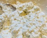 A picture of step 1 of Blue Cheese Dip.