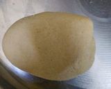 A picture of step 1 of Plan Punjabi style paratha.