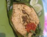 Foto langkah ke 5 dari resep Nasi Bakar Ati Ampela.