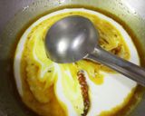 A picture of step 3 of Lyodur Tschaman/ Kashmiri gravy paneer.