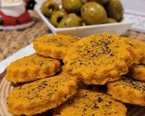Une image de l'étape 5 de Biscuits apéritif saveur pizza.