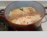Foto del paso 18 de la receta Pechuga de pavo rellena con salsa de vino