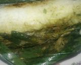 Foto langkah ke 7 dari resep Nasi Bakar Ikan Teri Kemangi.