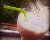 Hình bước làm 4 của món Trà Dâu Sữa