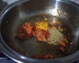 A picture of step 5 of Masala Khichdi.