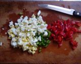Foto del paso 2 de la receta: Ensalada de garbanzos, atún, arroz y verduras rinde!!!!
