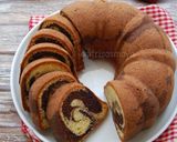 Foto langkah ke 9 dari resep Marble Cake, no emulsifier.