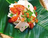 A picture of step 6 of Savory Sticky Rice for Breakfast.