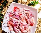 عکس مرحله 2 از دستور سالاد گوجه روسی