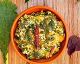 Ghora saga chuna paka saga recipe step 3 photo