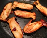 A picture of step 3 of Pan Fried Eringii Mushrooms.