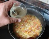 Foto del paso 5 de la receta: Guiso de contramuslo de pollo con menestra y papas fritas