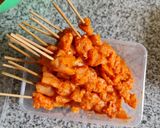 Foto langkah ke 3 dari resep Sate Ayam Pedas Manis.
