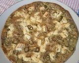A picture of step 4 of Frittata with Greek Feta and Olives.