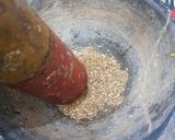 A picture of step 3 of Masala fish fry.