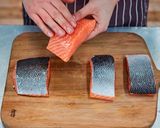 A picture of step 22 of Salmon & Pesto-Dressed Vegetables.