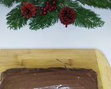 Une image de l'étape 11 de Recette bûche de Noël chocolat et noisette.
