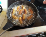 Foto del paso 5 de la receta: Croquetas de champis y berenjena con leche de cabra ❤️