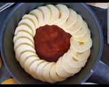 Une image de l'étape 2 de Tarte tatin superposé !!!.