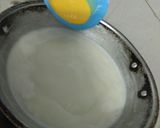 A picture of step 7 of Eggless Caramelized Bread Custard.