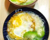 絲瓜麵線煎蛋湯的食譜步驟3照片