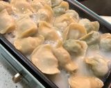A picture of step 2 of Pork and Chive Potstickers.