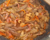 Foto del paso 4 de la receta: Tagliatellis de arroz con ternera y bacon