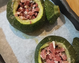 Foto del paso 4 de la receta: Calabacín relleno de boletus y Cabrales
