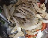 รูปขั้นตอนการทำที่ 2 ของ “ยำอกไก่ย่าง”