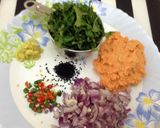 A picture of step 3 of Thankuni Pata Bora (Centella Leaves Fritters / Pakoras - Bengali Style).