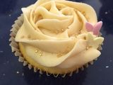 Cupcakes de vainilla con Buttercream