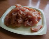 Sütőtökös-tejszínes csirke recept fázis 1 fotója