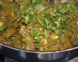 A picture of step 4 of Valpapdi Subji.
