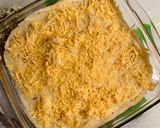 A picture of step 5 of Shepherd's Pie with Cauliflower Mash.