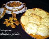 عکس مرحله 1 از دستور شیرینی پفکی گردویی بدون فر 🌸