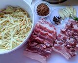 筍絲扣肉的食譜步驟1照片