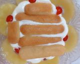 A picture of step 9 of Pineapple Zuccotto with Ladyfingers and Limoncello Cream.