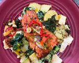 Foto langkah ke 5 dari resep Potato spinach.