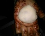 A picture of step 3 of Bread dahi bhalla.