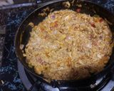 A picture of step 4 of Cheesy garlic bread with chicken chopped pallet.