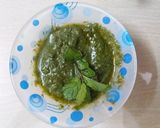 तीखी पुदिने की चटनी (Tikhi pudine ki chutney recipe in Hindi) रेसिपी चरण 3 फोटो