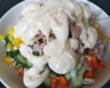 สลัดผักทูน่าพริกไทยดำ วิธีทำสูตร 2 รูป