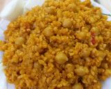 صورة لخطوة 4 من وصفة برغل بندورة مع الحمص 😋 ❤