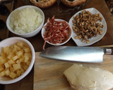 Foto del paso 1 de la receta: Champiñones rellenos al horno