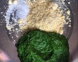 A picture of step 2 of Palak/ Spinach Paratha.