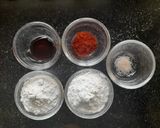 A picture of step 3 of Honey chilli Baby potato starter.