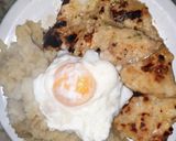 Foto del paso 1 de la receta: Merluza grille con puré y huevo poché